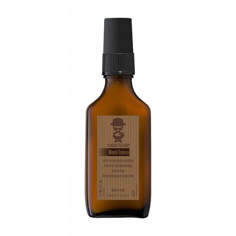Чоловіча захисна та зволожувальна сироватка для обличчя Barba Italiana Monte Conero Protective And Moisturizing Facial Serum, 50 мл